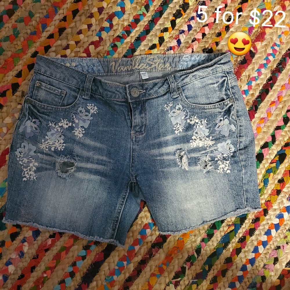 Sale Vanilla Star Jean Shorts